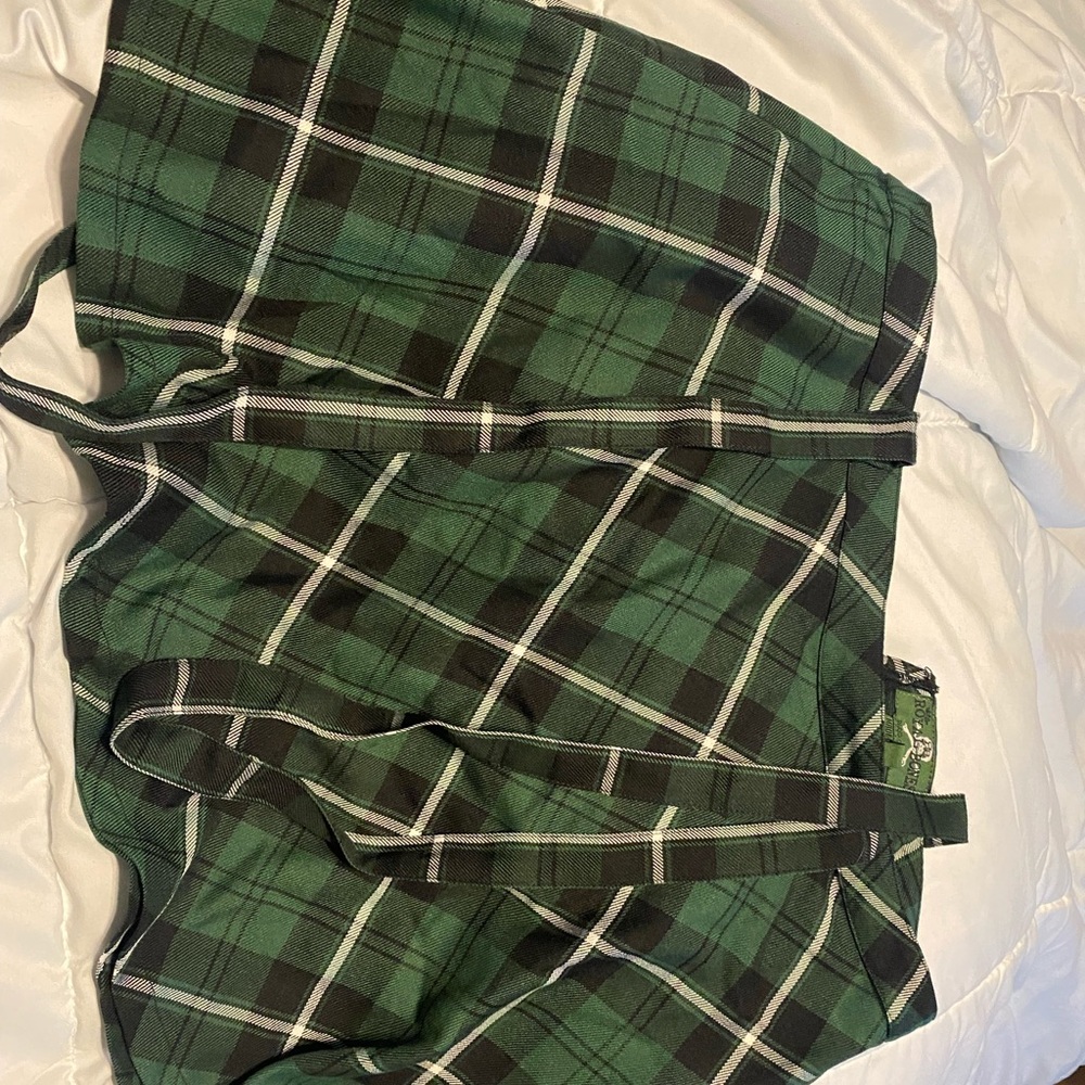 Royal Bones Skirt with suspenders